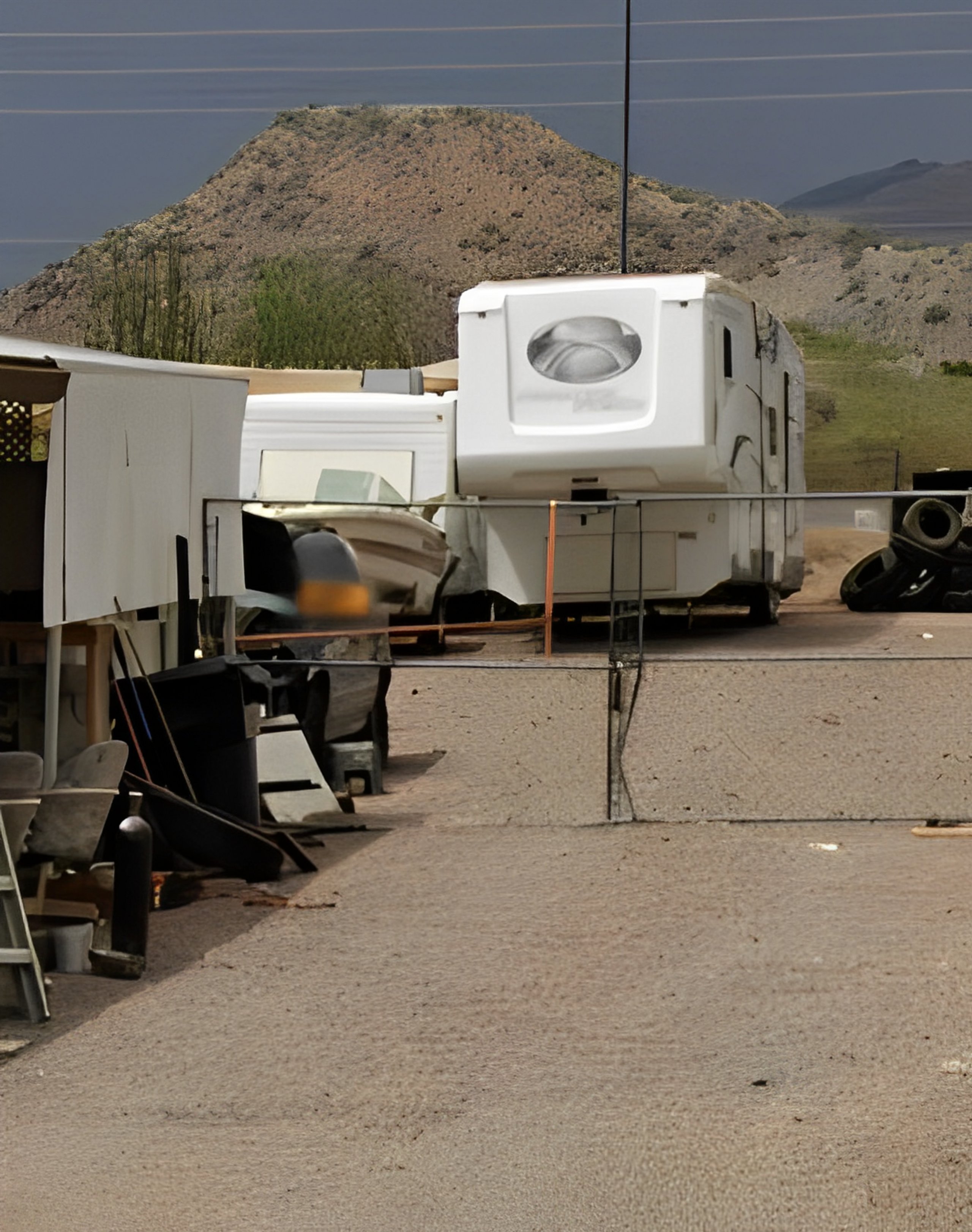 Parking, Garages And Car Spaces For Rent 50 x 10 Unpaved Lot 383044